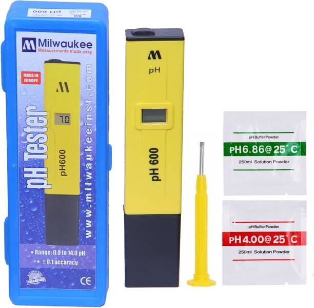 Milwaukee Instruments pH600 Portable Digital PH Meter T...