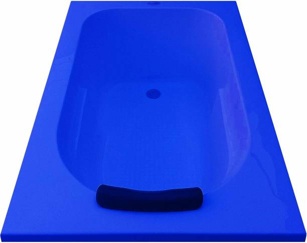 MADONNA PREFIXALP MADONNA Prestige Acrylic 4 feet Rectangular Bathtub - Alpine Blue Undermount Bathtub