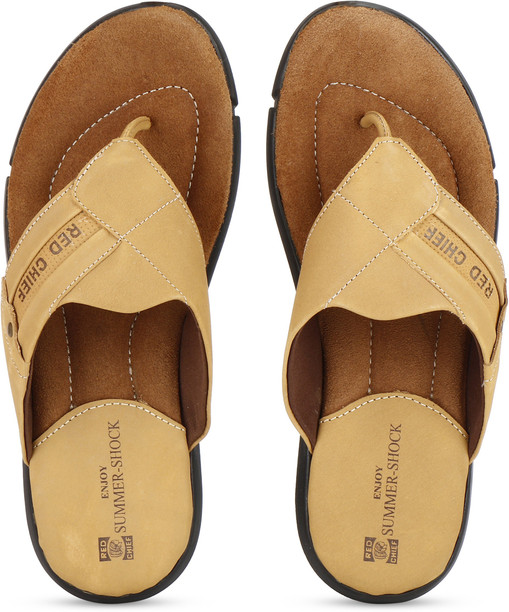 Red Chief Slippers Flip Flops - Buy Red 