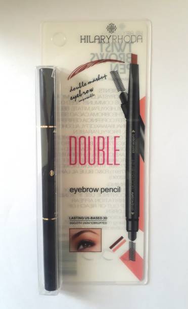 Hilary Rhoda Smooth Uninterrupted Double Eyebrow 3D Pencil and Brush