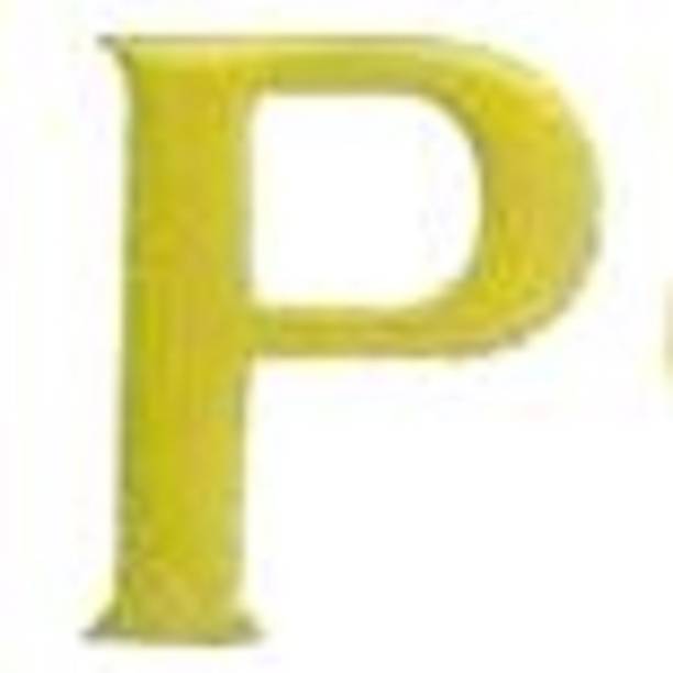 Robin Export Company Home Decor Alphabet 'P' Brass Letter Door House Address Sign