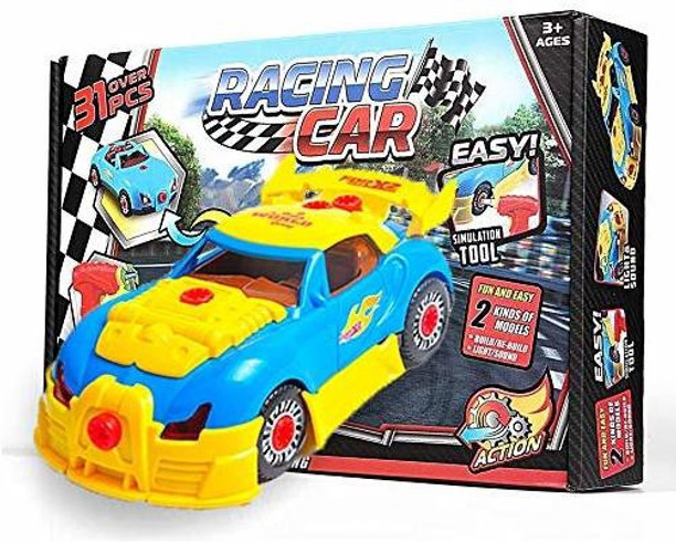 Nascar Break Apart Crash Cars Racer Figure Playset Race Track Best