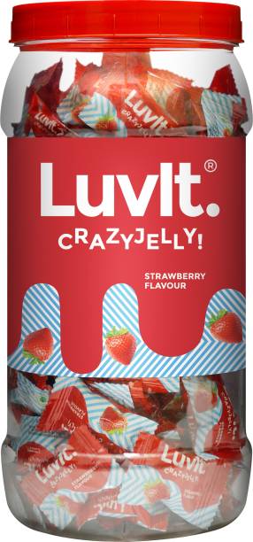 LuvIt Crazy Strawberry Jelly Candy