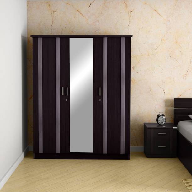 Rej Interio Furniture With Best Offers At Flipkart Rej Interio Zurina Engineered Wood 3 Door Wardrobe