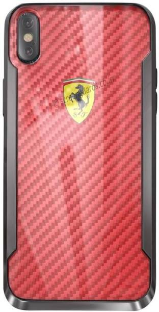 Ferrari Back Cover for Apple iPhone XS Max APERTA Ultra-Thin with carbon fiber and Aluminum Alloy Case Limited Edition