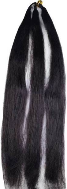 D-DIVINE Natural Black Parandi (24 inch) Hair Extension