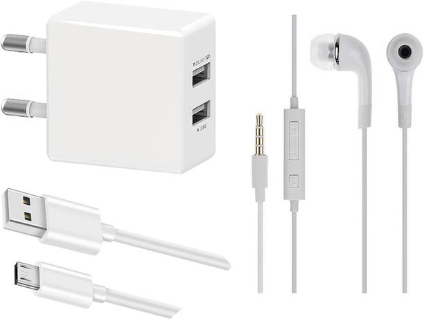Top Headset Y Adaptor cheap price 5stars Flipkart in India 67 OTD Wall Charger Accessory Combo for SSKY Y777 Fire, SSKY Y888, SSKY Y999 Reno, STK Stk Ace Plus