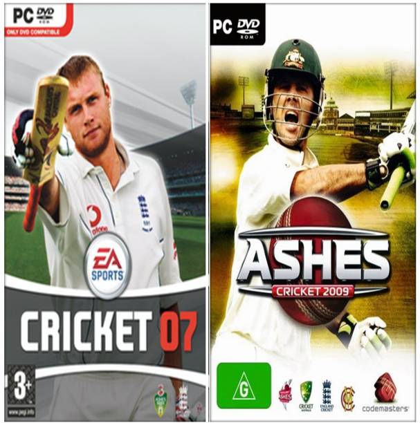 EA Cricket 07 and Ashes Cricket 09 COMBO of Two Sports Game (Regular)