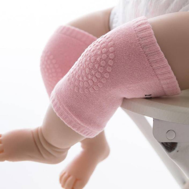 Fashion Crawling Infant Knie Pads Safety Anti-slip Walking Leg Elbow Protector F