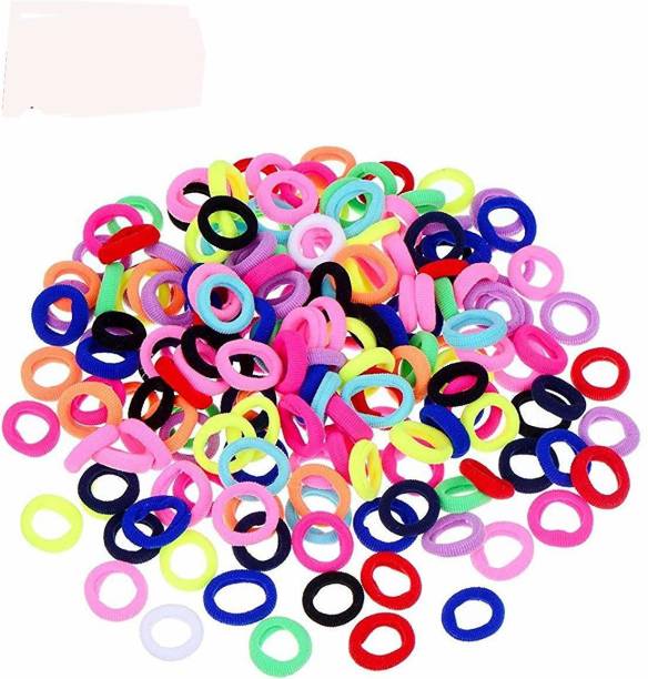 ANNA CREATIONS Baby Girl's Mini Elastic Soft Rubber Hair Bands for Kids 24 Piece Rubber Band
