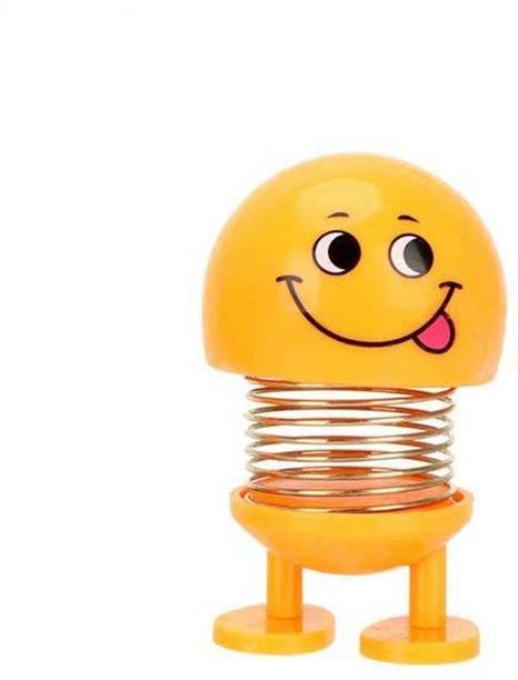 Top Headset Emoji cheap price 5stars Flipkart in India 6 Auslese Car Dashboard Cute Spring Dancing Emoji Dolls Decorative Showpiece - 7 cm