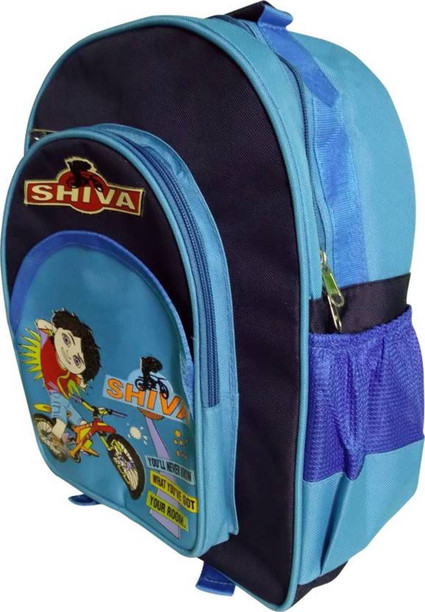 shiva cartoon school bag