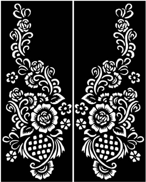 IVANA'S Henna Tattoo Stencil (Set of 2) Temporary (Design-75)
