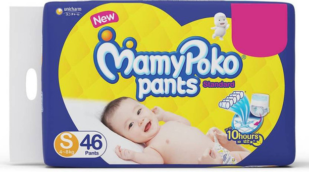 flipkart pampers pants medium