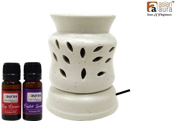 Asian Aura Ceramic Electric Aroma Diffuser Diffuser Set