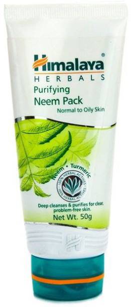 HIMALAYA Neem Face Pack 50 gm (Pack of 2)