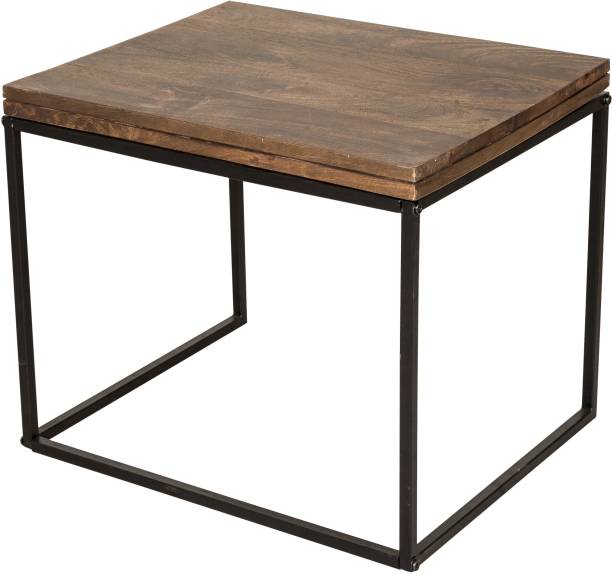 FurnitureKraft Albany Solid Wood Bedside Table