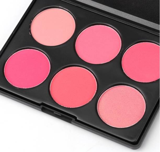 FIRSTZON cheekmaker 6 color soft pearls blusher