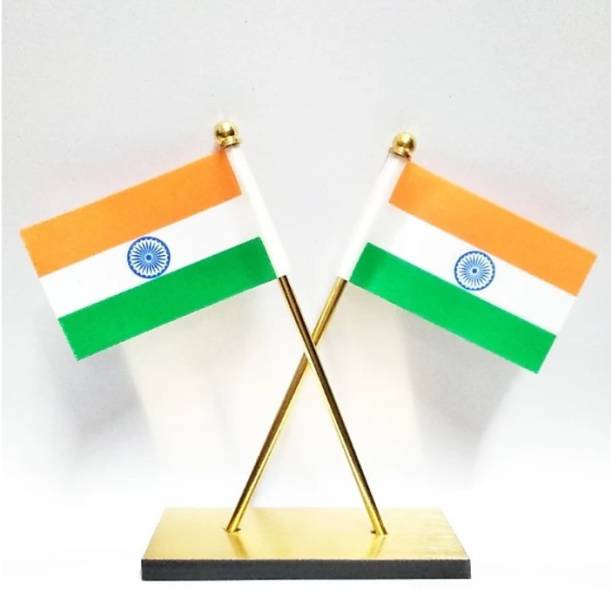 TIMEMORE Indian flag Double Sided Wind Car Dashboard Flag Flag