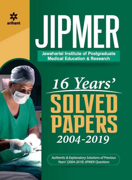16 Years' Jipmer Solved Papers