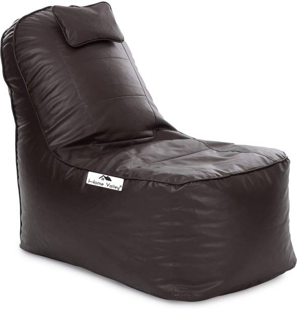 Home Valley XXXL Chair Bean Bag Cover  (Without Beans)