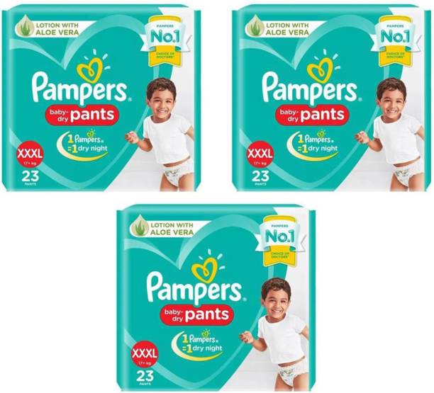 Pampers BABY DRY PANTS, SIZE XXXL, 23 Pcs PACK FOR BABY...