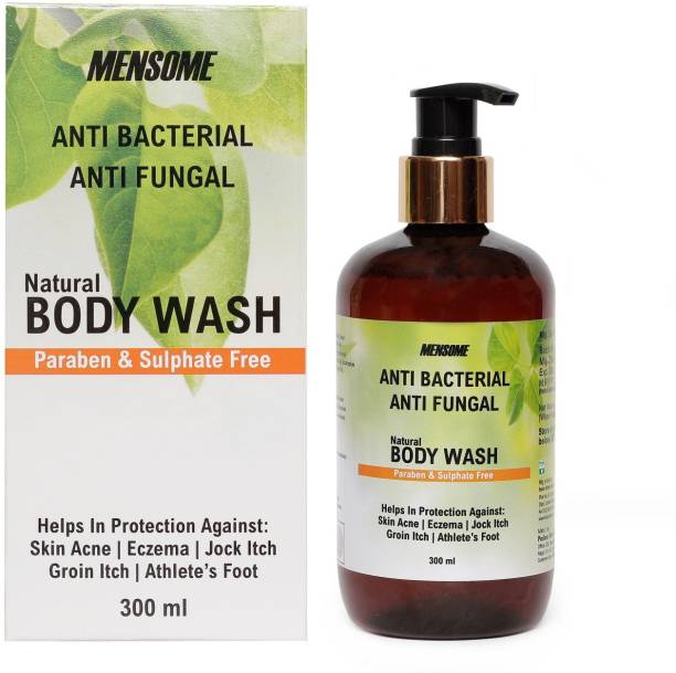 MENSOME Anti Bacterial and Anti Fungal Body wash for protection against Jock Itch, Dandruff, Athlete's Foot ,Ring Worm etc.