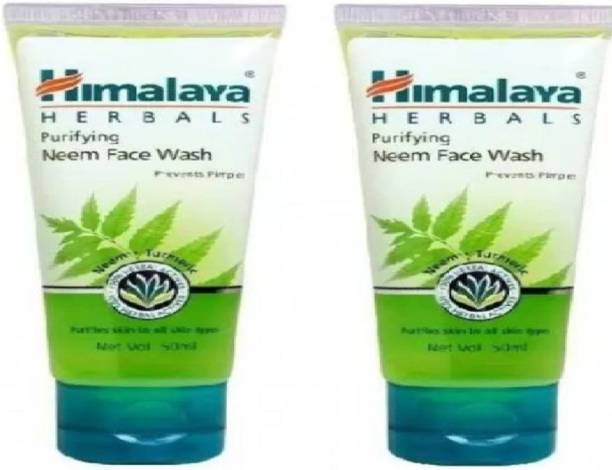 HIMALAYA NEEM PURIFING FASH WASH 50 ML X 2 Face Wash