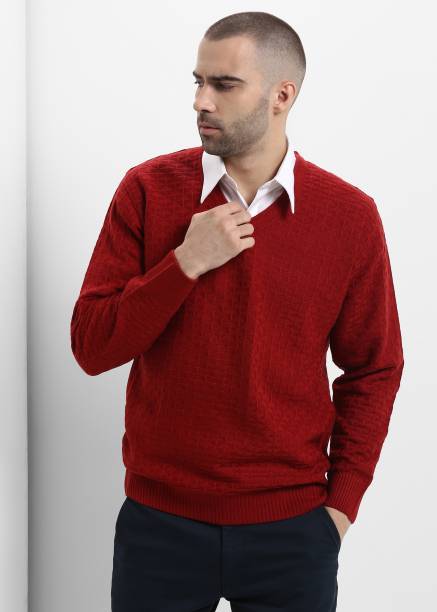 Red Mens Sweaters - Buy Red Mens Sweaters Online at Best Prices In ...