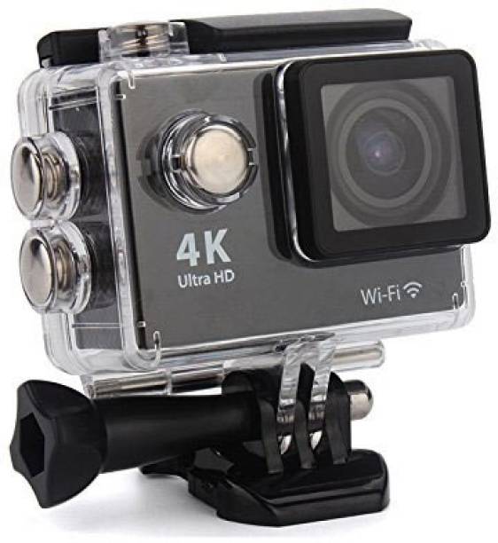 techobucks Sport Video Camera 4K WiFi Action Camera Waterproof Camera SM-112 Sports & Action Camera  (Black)