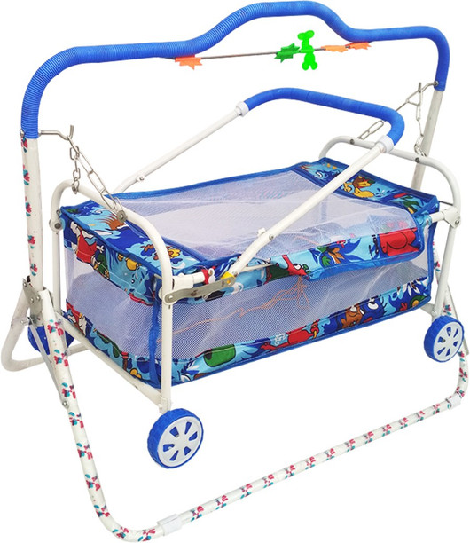 Multi-Functional Crib for Newborn Pink Portable Infant Travel Bed with Music and Toys HONEY JOY 5-in-1 Baby Rocking Bassinet Adjustable and Detachable Canopy