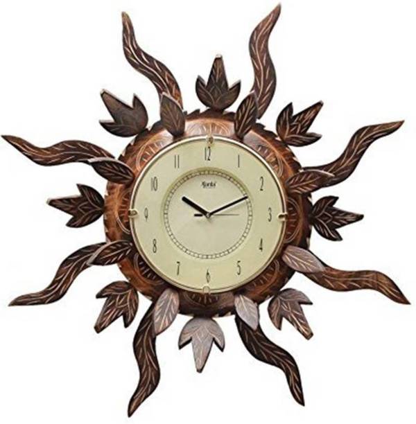 Wooden Clock Clocks Buy Wooden Clock Clocks Online At Best Prices In India Flipkart Com