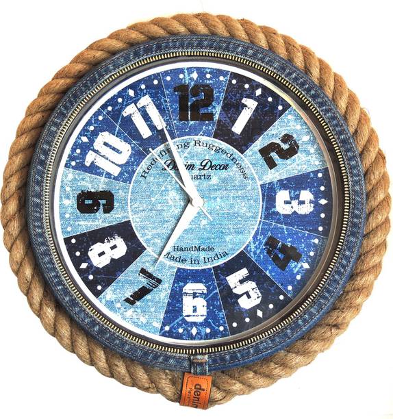 Denim Decor Wall Clocks Buy Denim Decor Wall Clocks Online At