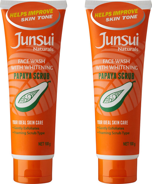 junsui face wash red