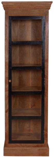 Solid Wood Bookshelves, Real Wood Bookcases With Doors