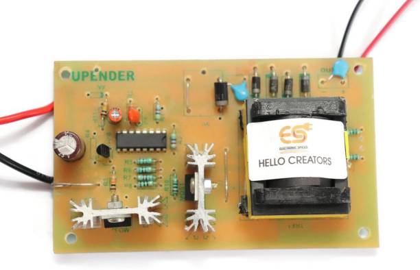 Electronic Spices 150 W 12-220V AC Inverter Circuit Board Micro Controller Board Electronic Hobby Kit