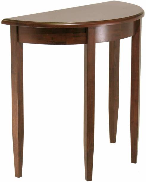 TRUE FURNITURE Sheesham Wood Bedside Stool Night Stand Table for Living Room (Walnut Finish) Solid Wood Bedside Table