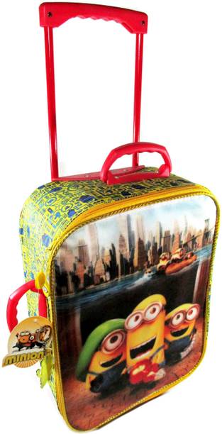ehuntz Minions Trolley/Travel Luggage Bag (For all ages kids) (EH2061) Waterproof Trolley
