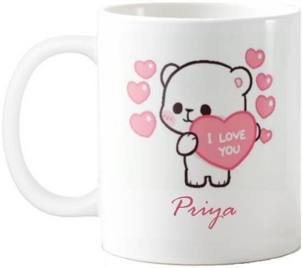 Exocticaa Priya I Love You Romantic Quotes 67 Ceramic Coffee Mug