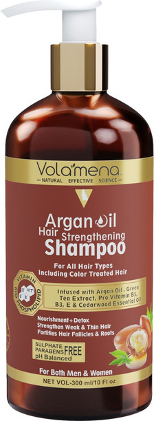 volamena argan oil hair straightening shampoo