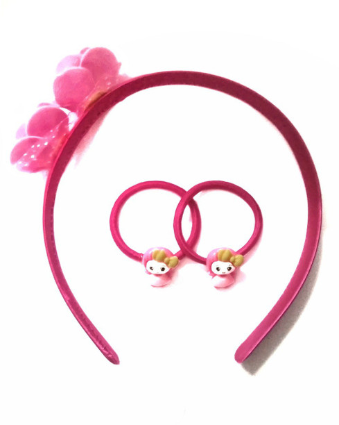 Zest 6 Pack Hair Elastics Headbands Hair Accessories