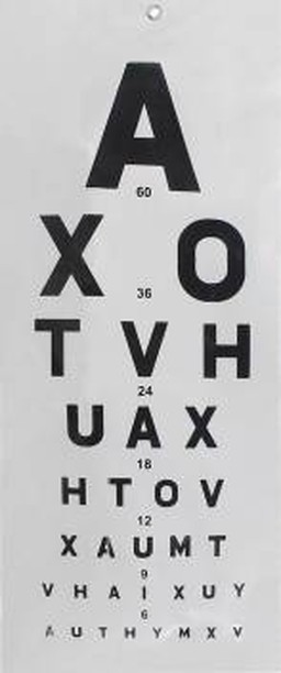 Eye Exam Chart Online