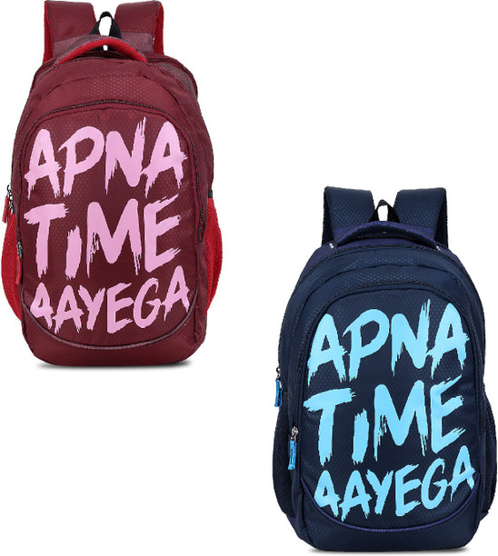 apna time aayega college bags