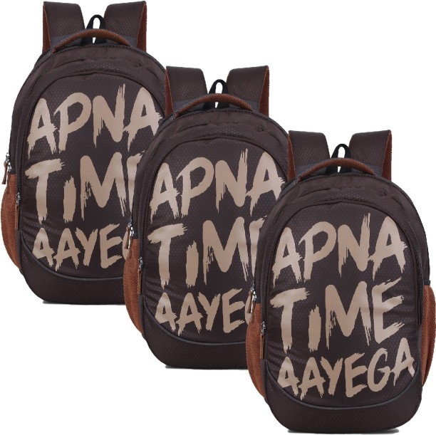 apna time aayega college bags