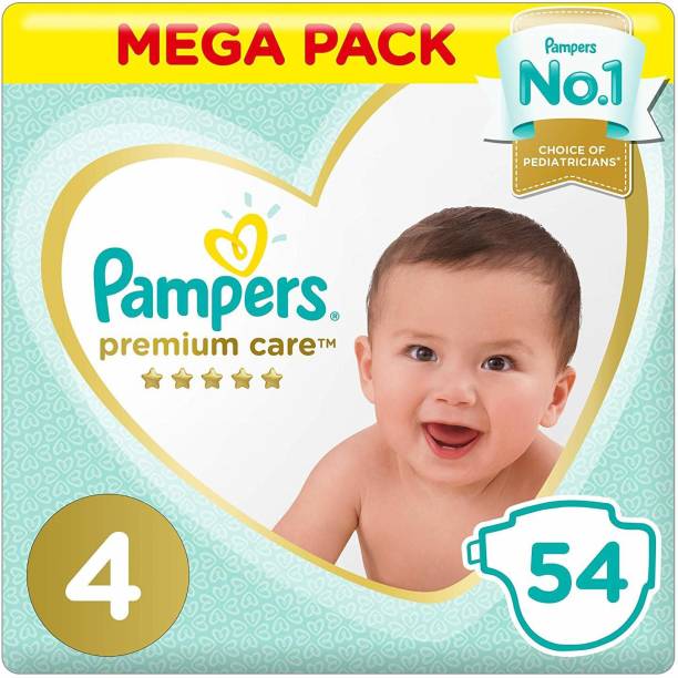 Pampers Premium Care Diapers, Size 4, Maxi, 9-14 kg, Me...