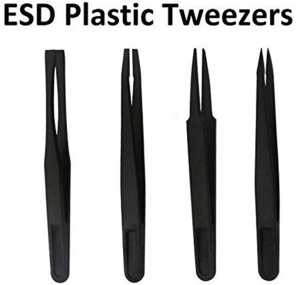 2Pcs Baby plastic safety care ear nose navel cleaning tweezers forceps cleane HK