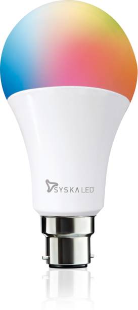Syska BLE Mesh Led Bulb Set of 2 with Hub Smart Bulb