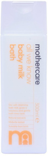 mothercare milk bath