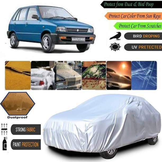 AutoGreat Car Cover For Maruti Suzuki 800 (Without Mirror Pockets)