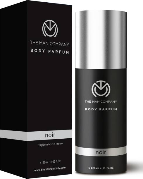 THE MAN COMPANY Non-Gas Body Perfume For Men - Noir (120 Ml) | No Gas Deodorant | Body Spray For Men | Long Lasting Fragrance Deodorant Spray  -  For Men